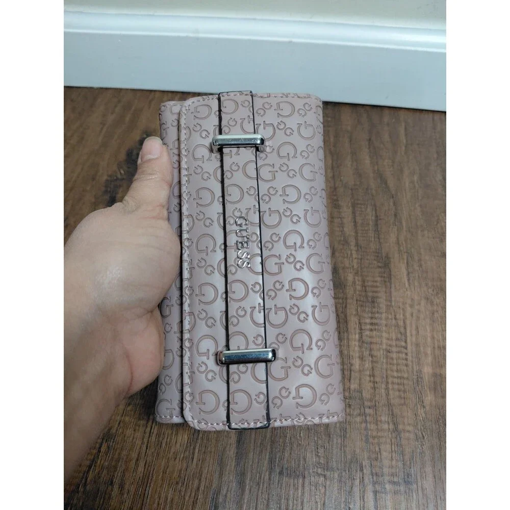 Wallet Guess Women Trifold Purse Taupe Ophelea